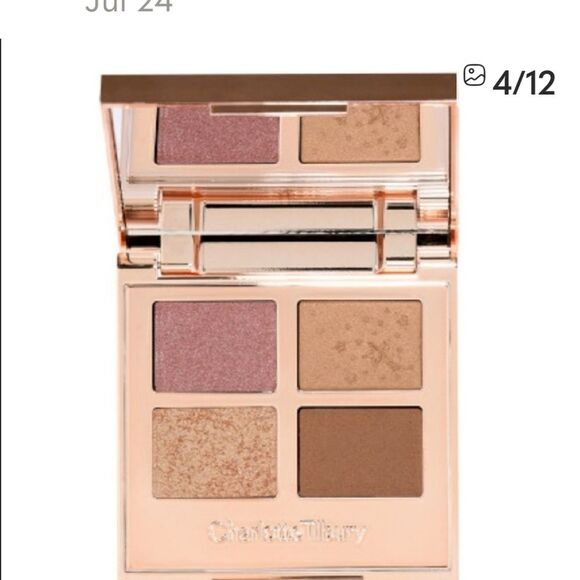 NEW Charlotte Tilbury Celestial Pearl Soft Peach Luxury Palette - Picture 5 of 8